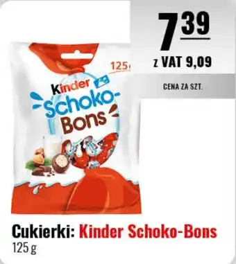 Eurocash Cukierki: Kinder Schoko-Bons 125 g oferta