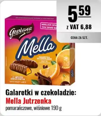 Eurocash Galaretki w czekoladzie: Mella Jutrzenka 190 g oferta