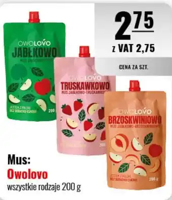 Eurocash Mus: Owolovo 200 g oferta