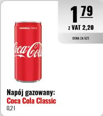 Eurocash Napój gazowany: Coca Cola Classic 0,2 l oferta