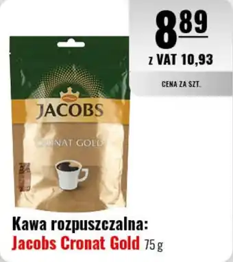 Eurocash Kawa rozpuszczalna: Jacobs Cronat Gold 75 g oferta