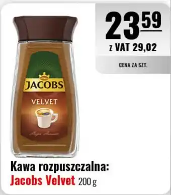 Eurocash Kawa rozpuszczalna: Jacobs Velvet 200 g oferta