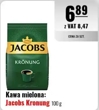 Eurocash Kawa mielona: Jacobs Kronung 100 g oferta