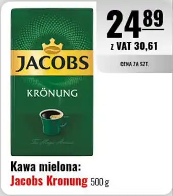Eurocash Kawa mielona: Jacobs Kronung 500 g oferta