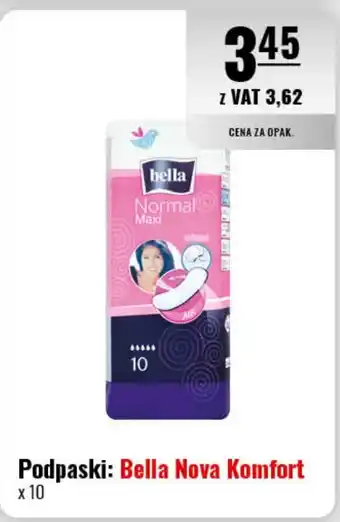 Eurocash Podpaski: Bella Nova Komfort 10 szt. oferta
