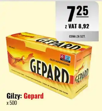 Eurocash Gilzy: Gepard x 500 szt. oferta