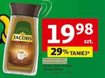 Auchan Kawa rozpuszczalna Jacobs Velvet 200 g oferta