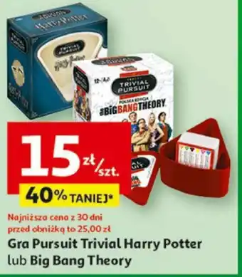 Auchan Gra Pursuit Trivial Harry Potter lub Big Bang Theory oferta