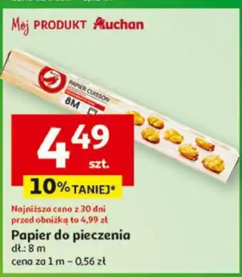 Auchan Papier do pieczenia oferta
