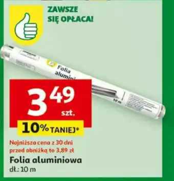 Auchan Folia aluminiowa oferta