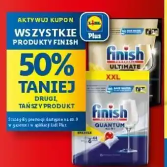 Lidl WSZYSTKIE PRODUKTY FINISH oferta