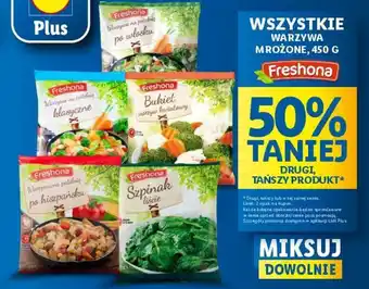 Lidl WSZYSTKIE WARZYWA MROŻONE, 450 G oferta