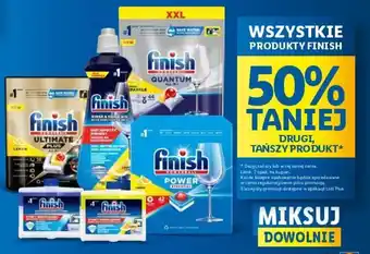 Lidl WSZYSTKIE PRODUKTY FINISH oferta