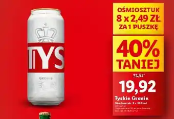 Tyskie Gronie 8 x 500 ml