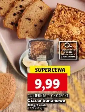 Lidl Ciasto bananowe 420 g oferta