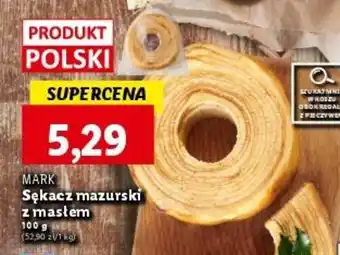Lidl Sękacz mazurski z masłem 100 g oferta