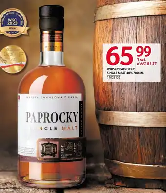 Selgros Whisky Paprocky oferta
