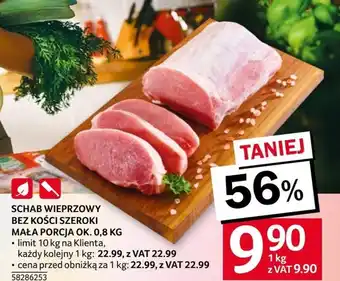 Selgros Schab bez kości oferta
