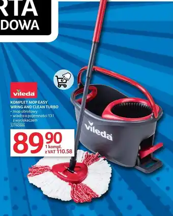 Selgros Mop z wiadrem Vileda oferta