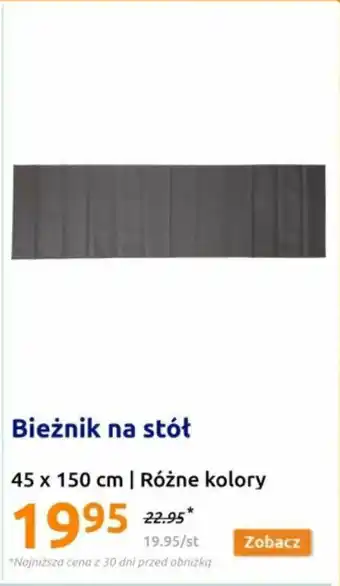 Action Bieżnik na stół oferta