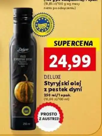 Lidl Styryjski olej z pestek dyni 250 ml/1 opak. oferta