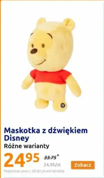 Action Maskotka z dźwiękiem Disney oferta