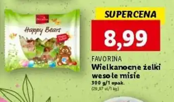 Lidl Wielkanocne żelki wesołe misie 300 g/1 opak. oferta