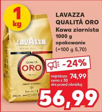 Kaufland LAVAZZA QUALITÀ ORO Kawa ziarnista 1000 g oferta