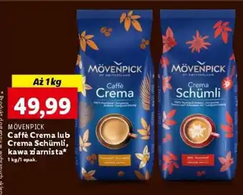 Lidl Caffè Crema lub Crema Schümli, kawa ziarnista 1 kg oferta