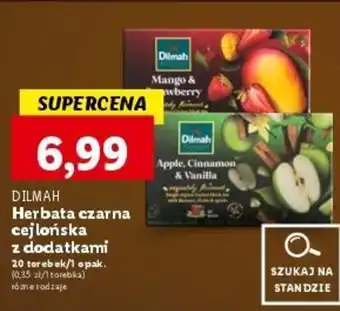 Lidl Herbata czarna cejlońska z dodatkami oferta