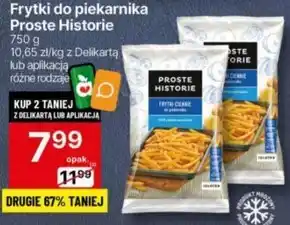 Delikatesy Centrum Proste Historie Frytki proste do piekarnika 750 g oferta