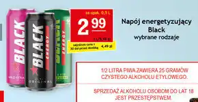 Gram Market Black Energy Gazowany napój energetyzujący 500 ml oferta