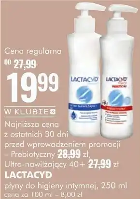 SuperPharm Płyn do higieny intymnej Lactacyd oferta