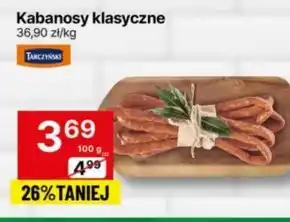 Delikatesy Centrum Kabanosy Tarczyński oferta