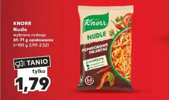 Kaufland KNORR Nudle 61-71 g oferta