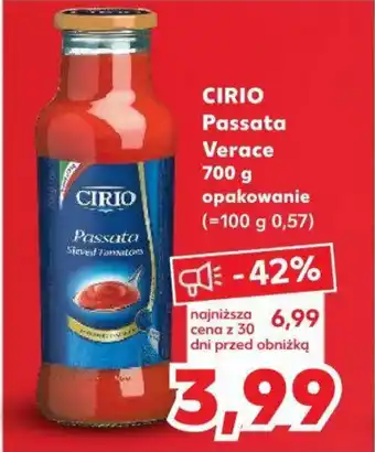 Kaufland CIRIO Passata Verace 700 g oferta