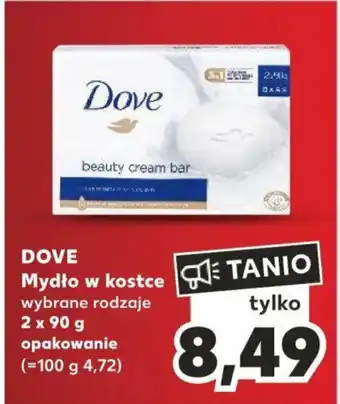 Kaufland DOVE Mydło w kostce 2 x 90 WILKINSON Maszynka do golenia hydro 5 oferta