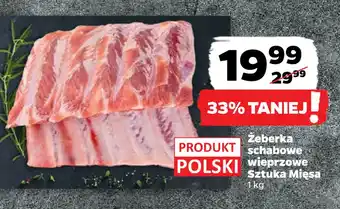 Netto Żeberka schabowe wieprzowe Sztuka Mięsa oferta
