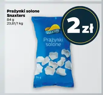 Netto Prażynki solone Snaxters oferta
