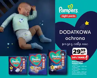 Netto Pieluchomajtki Pampers Night oferta