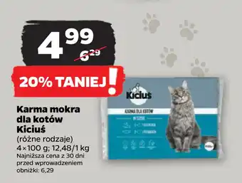 Netto Karma mokra dla kotów Kiciuś oferta