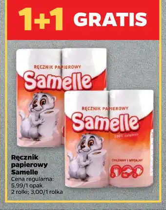 Netto Ręcznik papierowy Samelle oferta