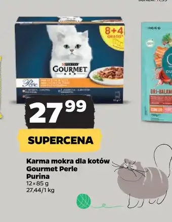 Netto Karma mokra dla kotów Gourmet Perle Purina oferta