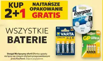 Kaufland WSZYSTKIE BATERIE oferta