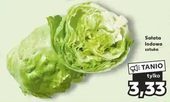 Kaufland Sałata lodowa oferta
