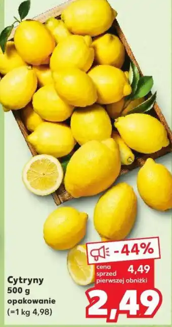 Kaufland Cytryny 500 g oferta