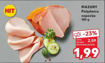 Kaufland MAZURY Polędwica sopocka 100 g oferta