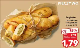 Kaufland Bagietka czosnkowa 155 g oferta