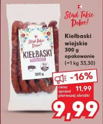 Kaufland Kiełbaski wiejskie 300 g oferta