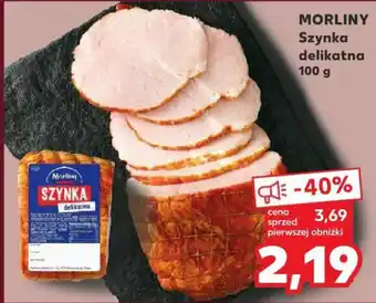 Kaufland MORLINY Szynka delikatna 100 g oferta
